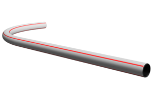 C+S Curve per tubi proteggi-cavo «chiaro»