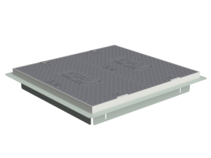 Gussdeckel mit Rahmen zu<br>SYM-BOX