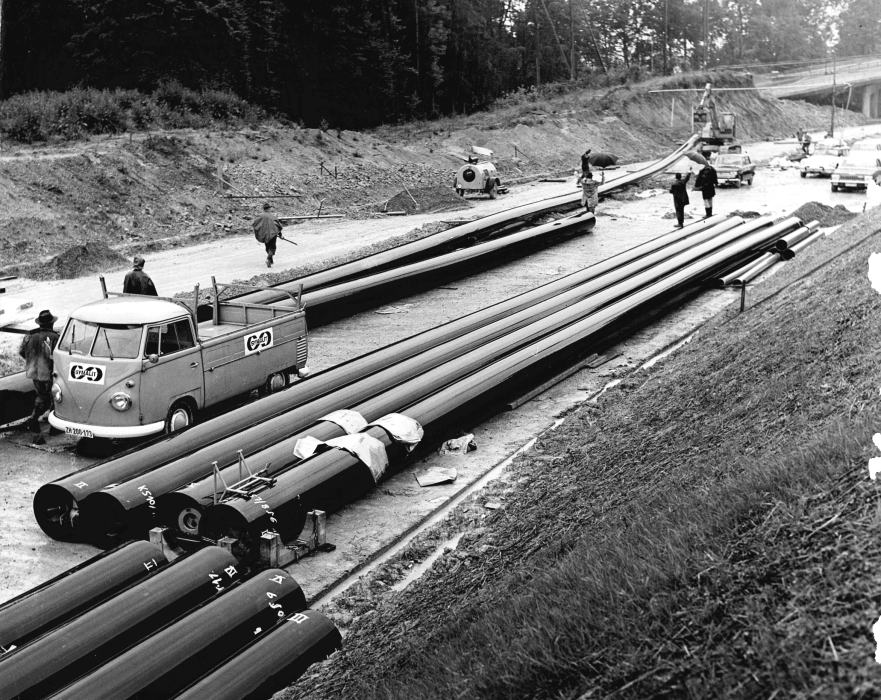 Auf der Baustelle